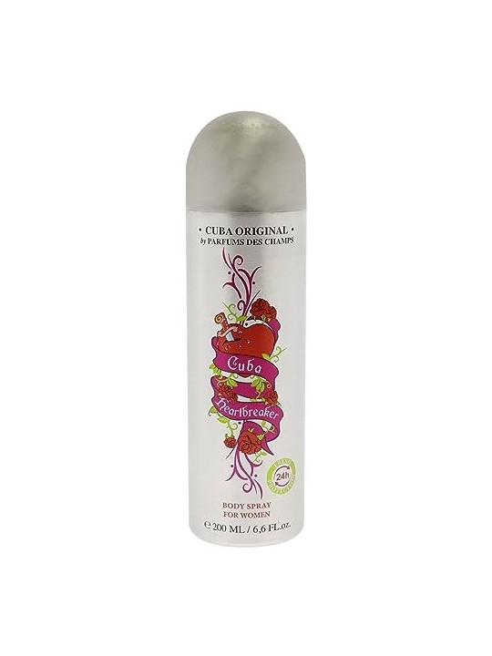 Cuba Heartbreaker Deospray per donna 200ml