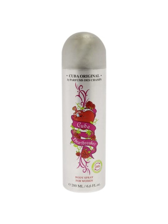 Cuba Heartbreaker Deospray per donna 200ml