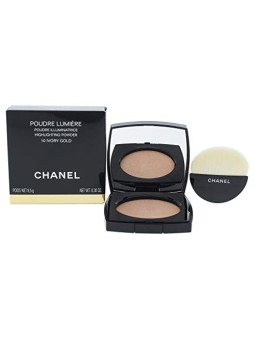 Chanel Poudre Lumiere Highlighting Powder donna 8,5g Numero 10 Ivory Gold