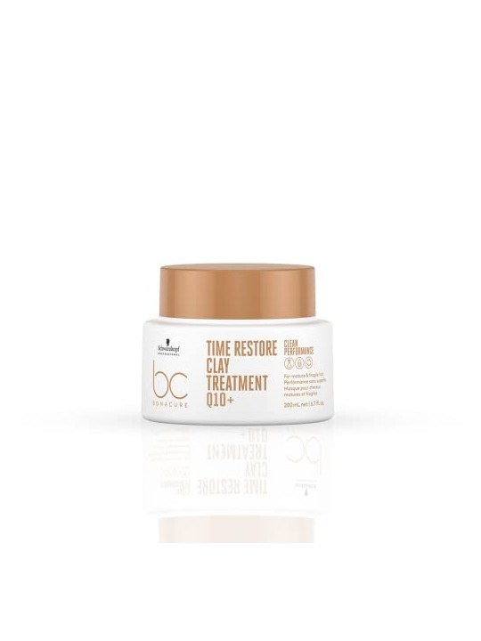 Schwarzkopf Professional BC Bonacure Q10 Time Restore Maschera trattamento allargilla donna 200ml