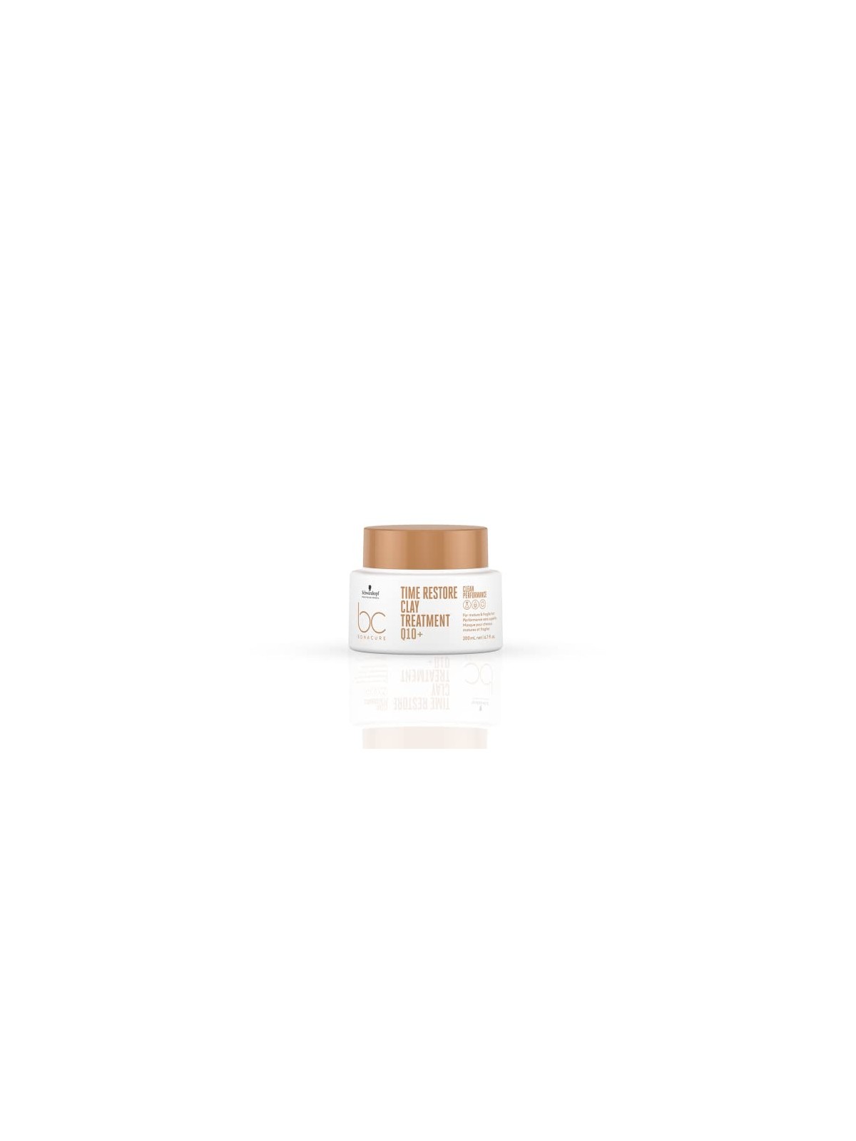 Schwarzkopf Professional BC Bonacure Q10 Time Restore Maschera trattamento allargilla donna 200ml