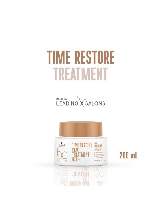 Schwarzkopf Professional BC Bonacure Q10 Time Restore Maschera trattamento allargilla donna 200ml