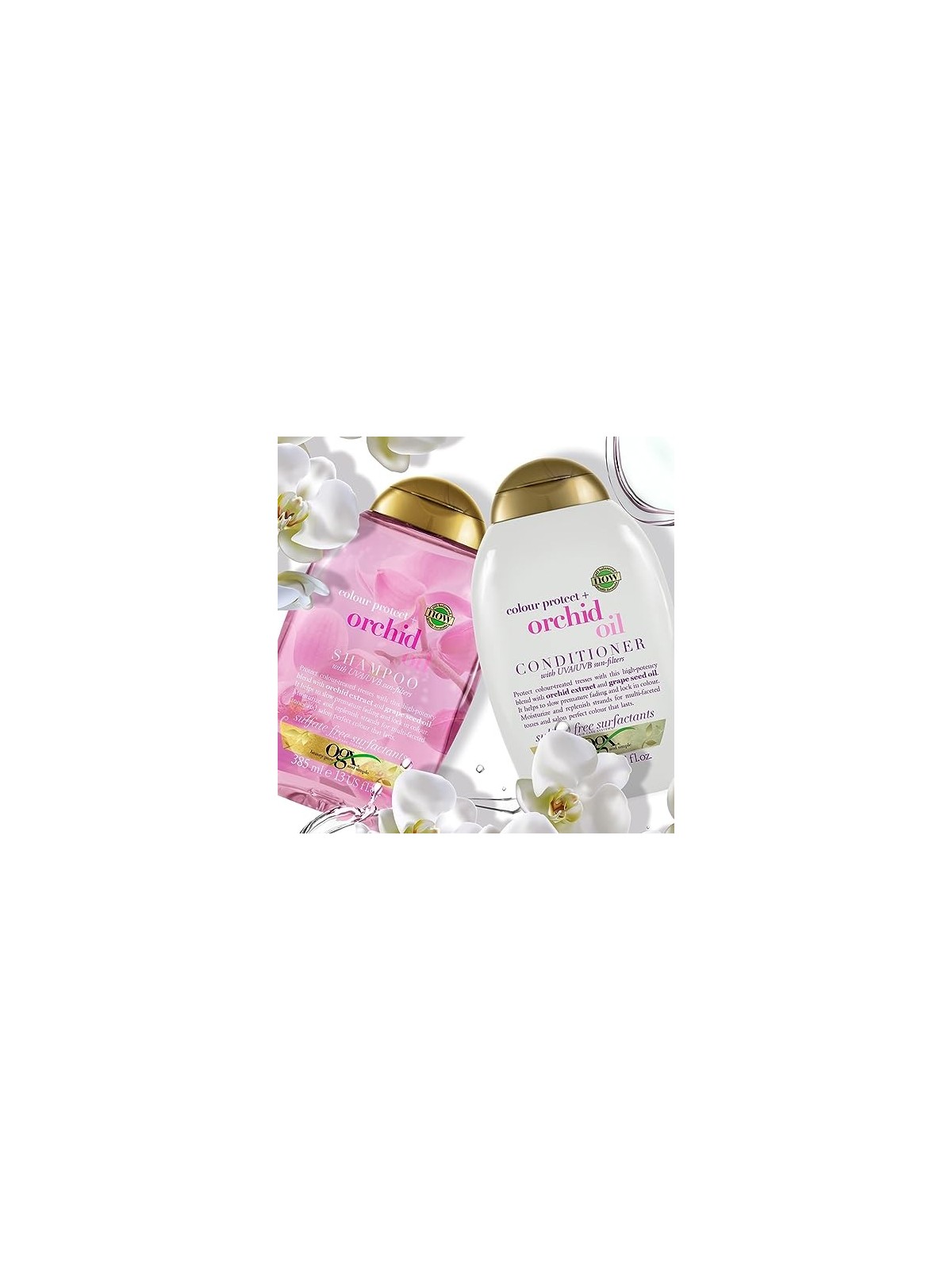 Ogx Balsamo per Capelli Unisex ORCHID OIL AntiSbiadimento 385ml