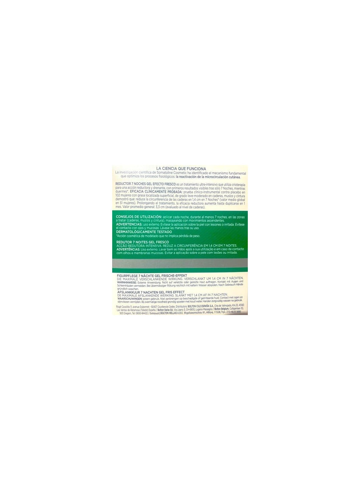 Somatoline Cosmetic GEL FRESCO RIDUTTORE ULTRA INTENSIVO 7 notti effetto fresco 400ml donna Somatoline Cosmetic www.essenzetotal