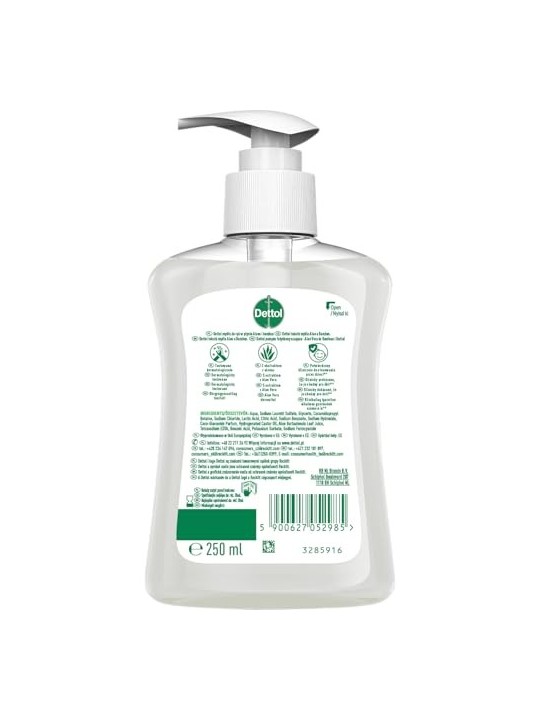 Sapone Liquido Antibatterico Aloe Vera 250ml