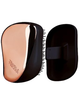 Tangle Teezer Compact Styler Detangling Hair Brush Rose Gold Black