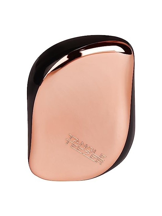 Tangle Teezer Compact Styler Detangling Hair Brush Rose Gold Black