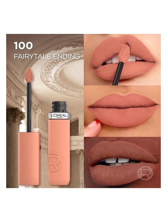 Rossetto liquido L'Orï¿½ï¿½al Paris INFAILLIBLE MATTE RESISTANCE 100 - favola finale 5ml
