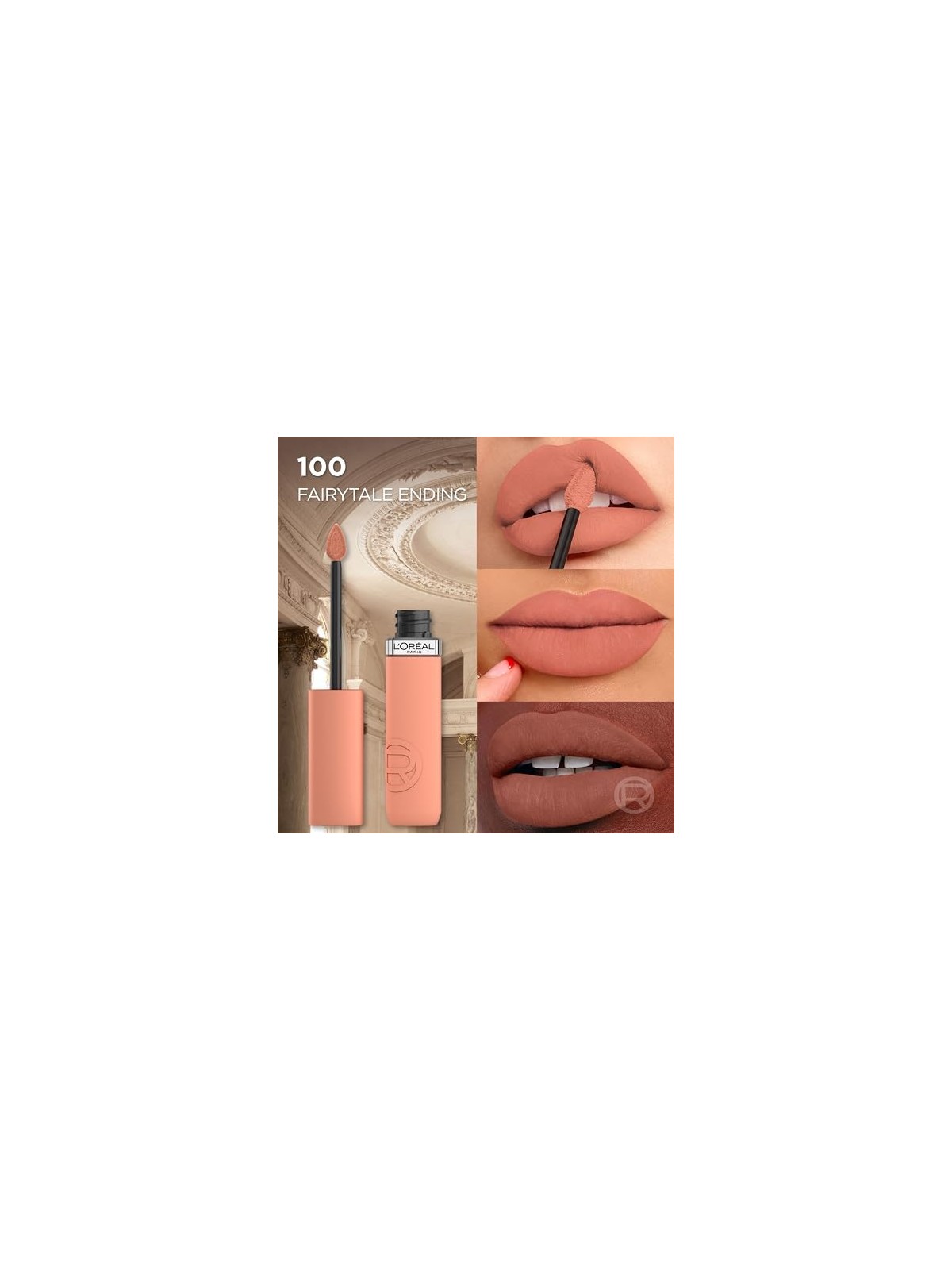 Rossetto liquido L'Orï¿½ï¿½al Paris INFAILLIBLE MATTE RESISTANCE 100 - favola finale 5ml