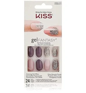Unghie in gel Kiss My Face 69117 Gel Fantasy 24 pz