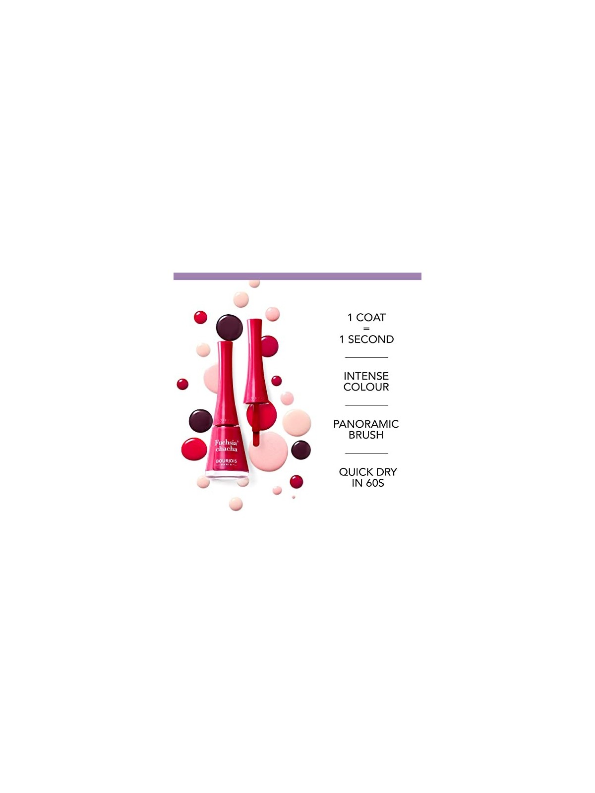 Smalto per unghie Bourjois 1 Second Gel 9ml Numero 22 Crystal Ball