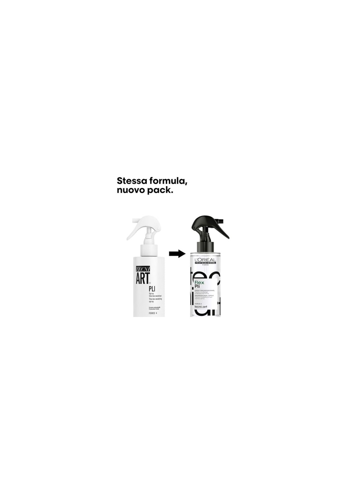 L'Oreal Tecni.Art PLI Thermo-Modeling Spray 190ml Force 4