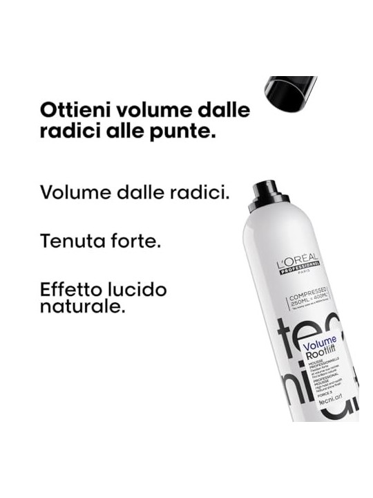 LOrï¿½ï¿½al Professionnel TangentArt Volume Lift Schiuma per volume dei capelli dalle radici donna 250ml