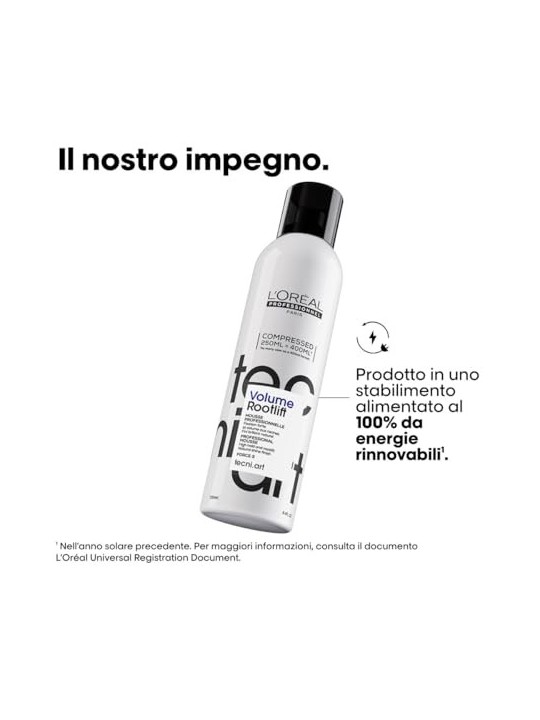 LOrï¿½ï¿½al Professionnel TangentArt Volume Lift Schiuma per volume dei capelli dalle radici donna 250ml