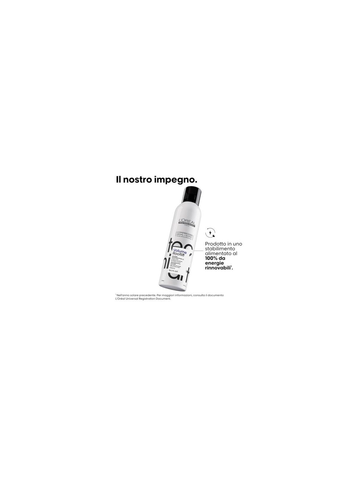 LOrï¿½ï¿½al Professionnel TangentArt Volume Lift Schiuma per volume dei capelli dalle radici donna 250ml