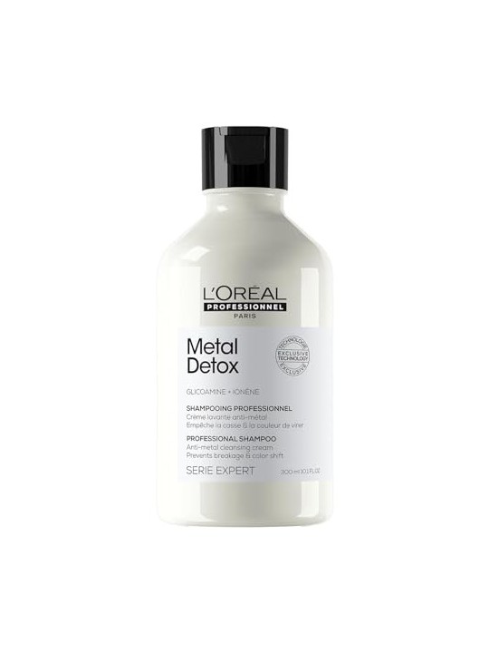 L'Oréal Professionnel Shampoo per capelli colorati e danneggiati, per capelli brillanti, colore più duraturo, texture ricca Seri