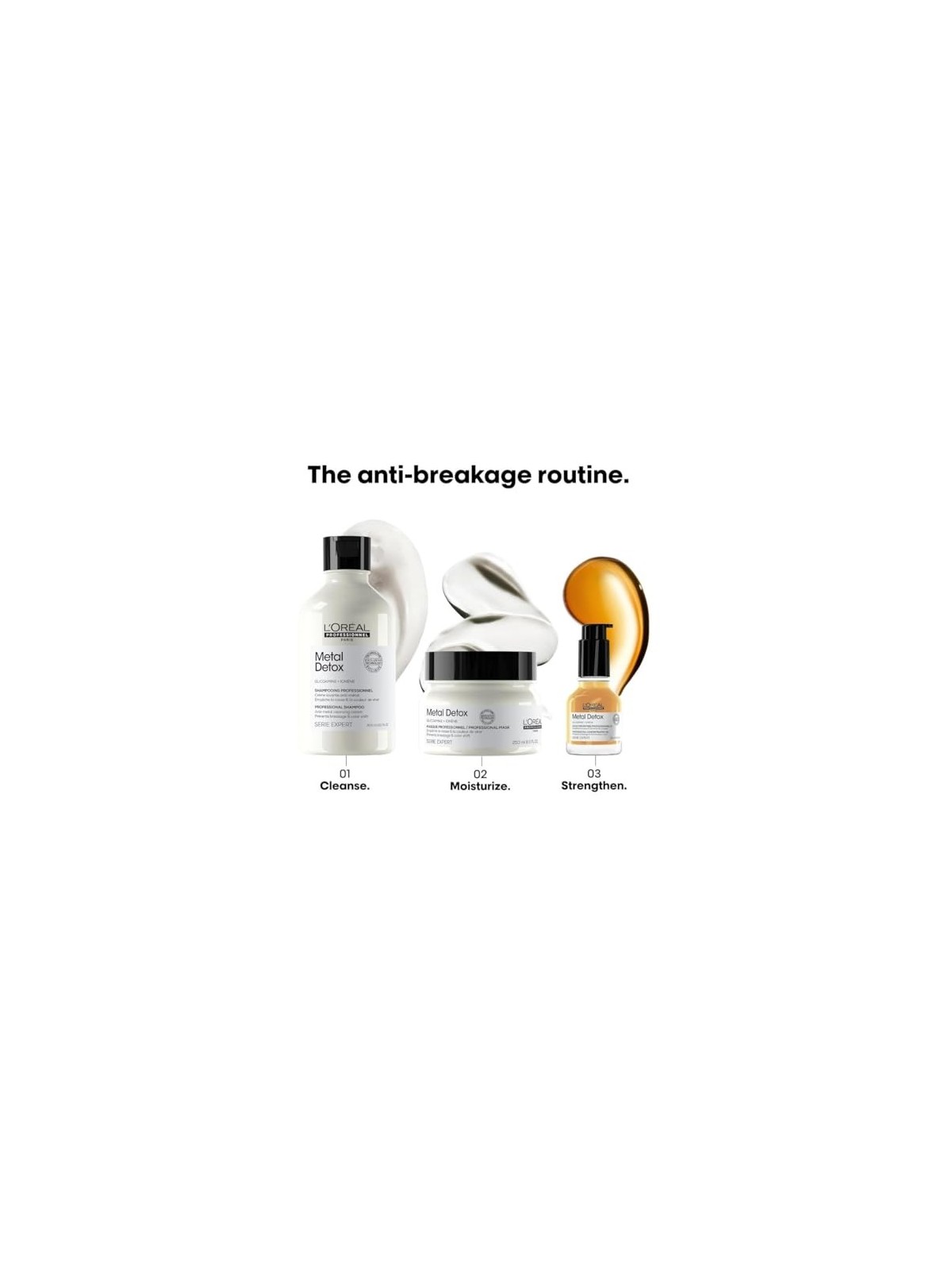 L'Oréal Professionnel Shampoo per capelli colorati e danneggiati, per capelli brillanti, colore più duraturo, texture ricca Seri