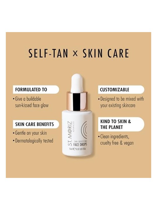 St Moriz Siero Viso Intensificatore Abbronzatura 15ml