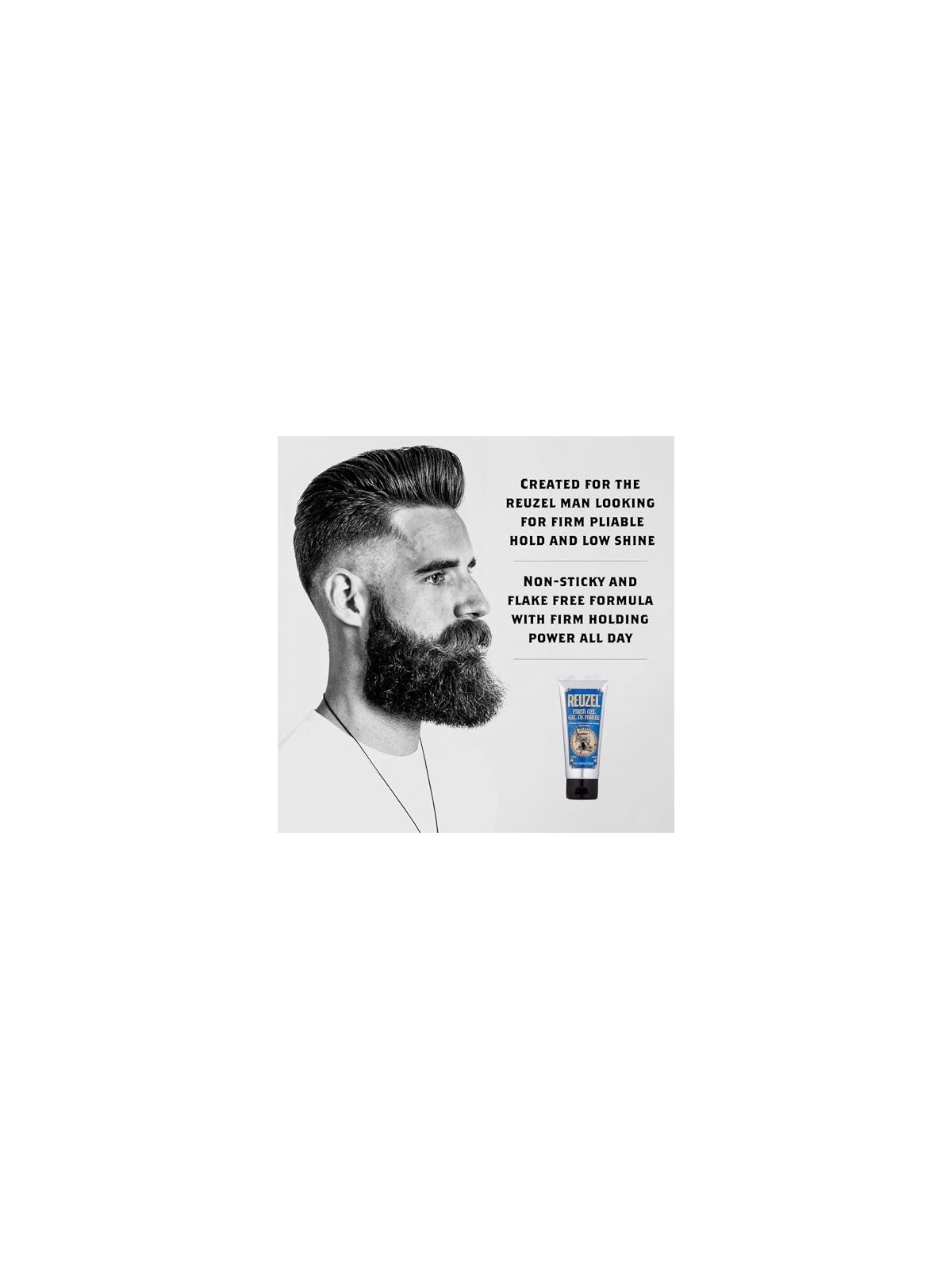 Gel per capelli uomo REUZEL Fiber Gel 100ml