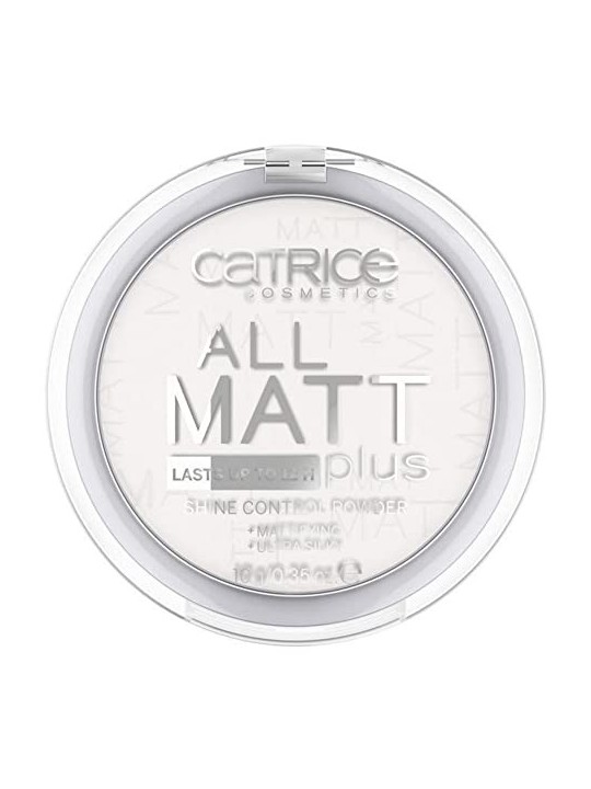 Cipria Opacizzante All Matt Plus Controllo Lucentezza 10 g 001 Universale donna