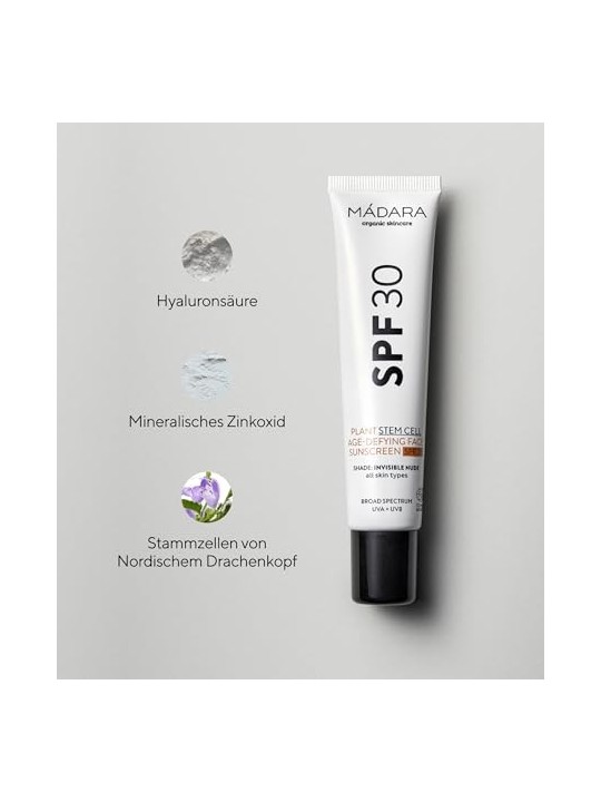 Madara Plant Stem Cell Age Defying Sunscreen SPF30 40ml