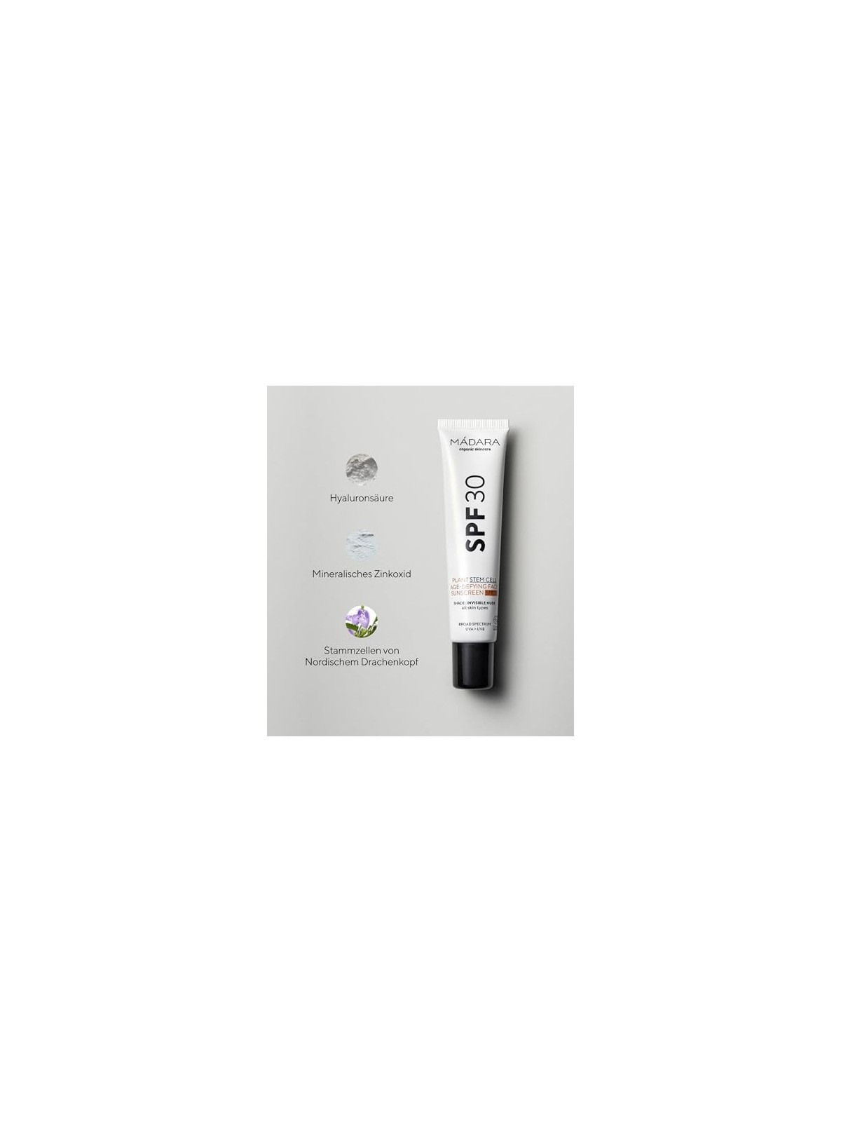Madara Plant Stem Cell Age Defying Sunscreen SPF30 40ml