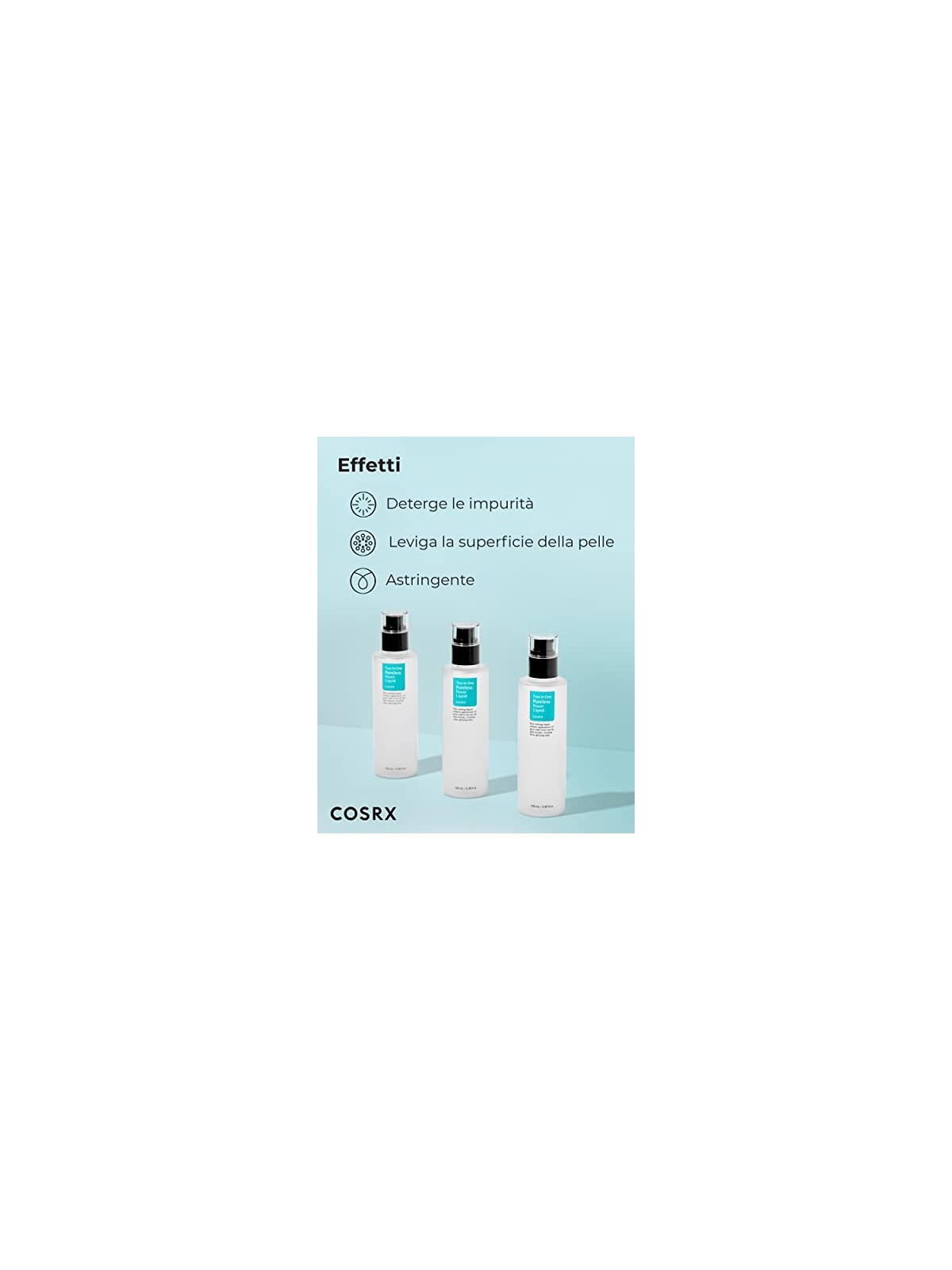 COSRX Liquido Power senza pori due in uno donna 100ml