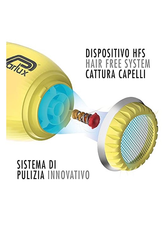 Asciugacapelli Parlux ALYON giallo 1 unit unisex