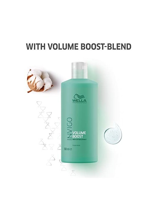 Wella Professional Invigo Volume Boost Maschera di Cristallo per Volume donna 500ml