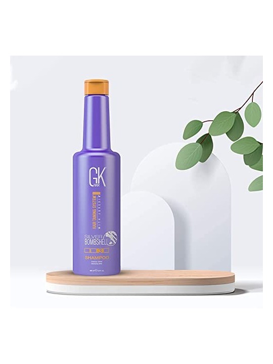 GK Hair Silver Bombshell Shampoo Shampoo per capelli biondi