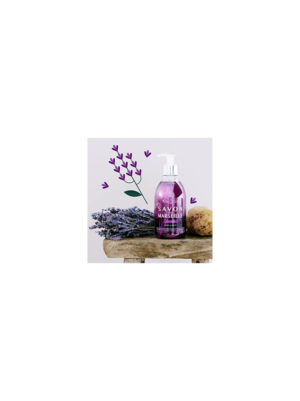 Sapone di Lavanda Beauterra Marsiglia 1000ml