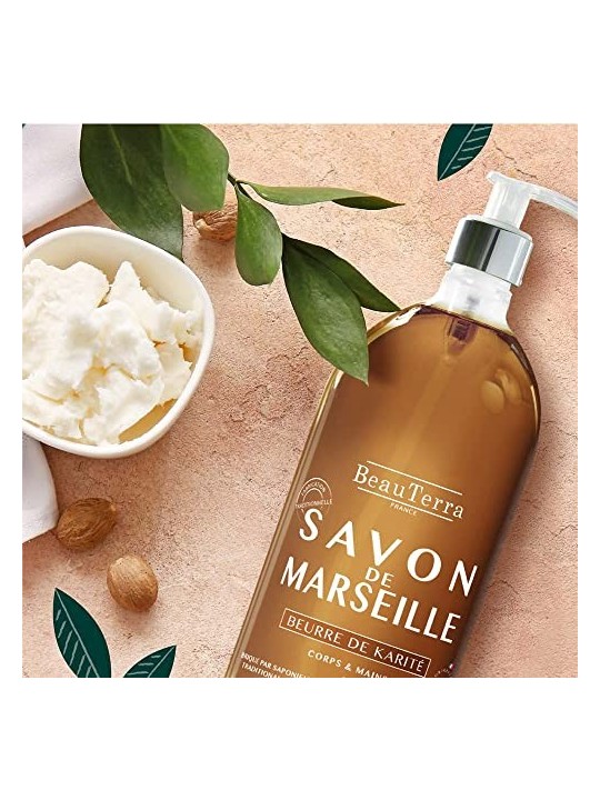 Sapone di karitï¿½ï¿½ Beauterra MARSEILLE 1000ml