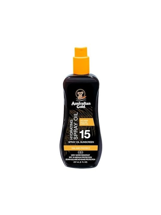 Australian Gold Olio Spray Solare SPF15 237ml Unisex