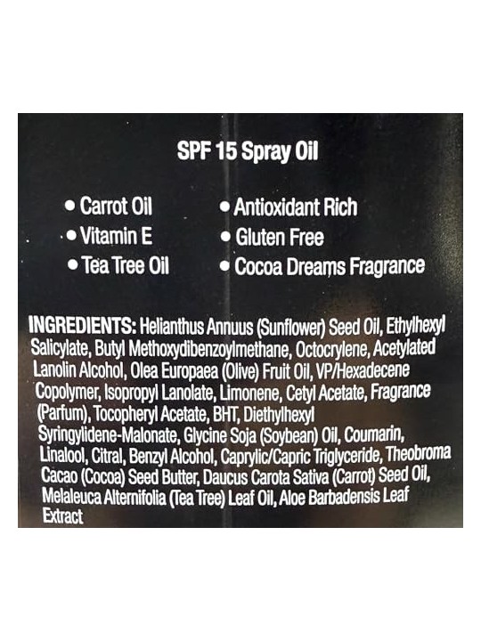 Australian Gold Olio Spray Solare SPF15 237ml Unisex