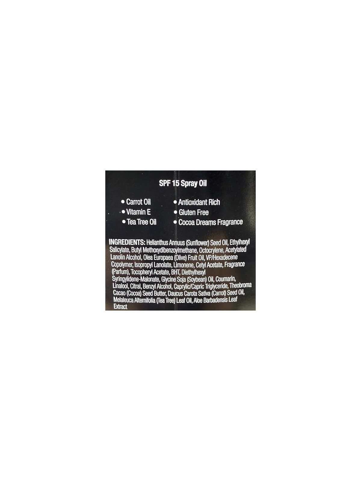 Australian Gold Olio Spray Solare SPF15 237ml Unisex