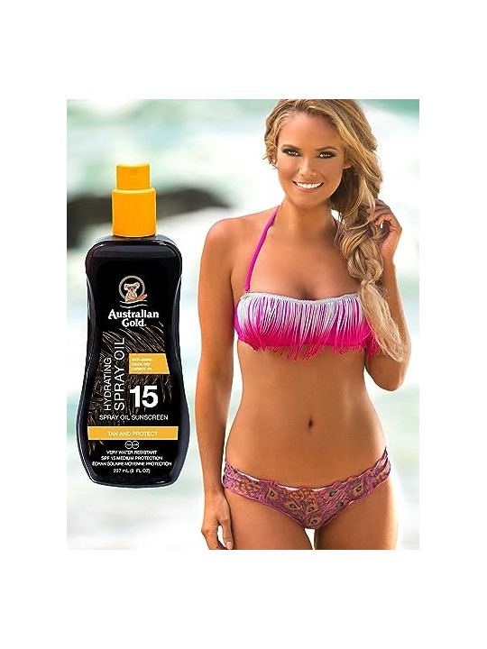 Australian Gold Olio Spray Solare SPF15 237ml Unisex
