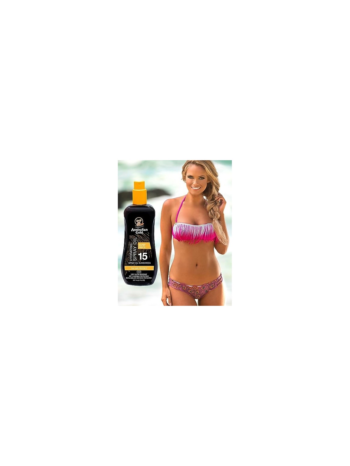 Australian Gold Olio Spray Solare SPF15 237ml Unisex