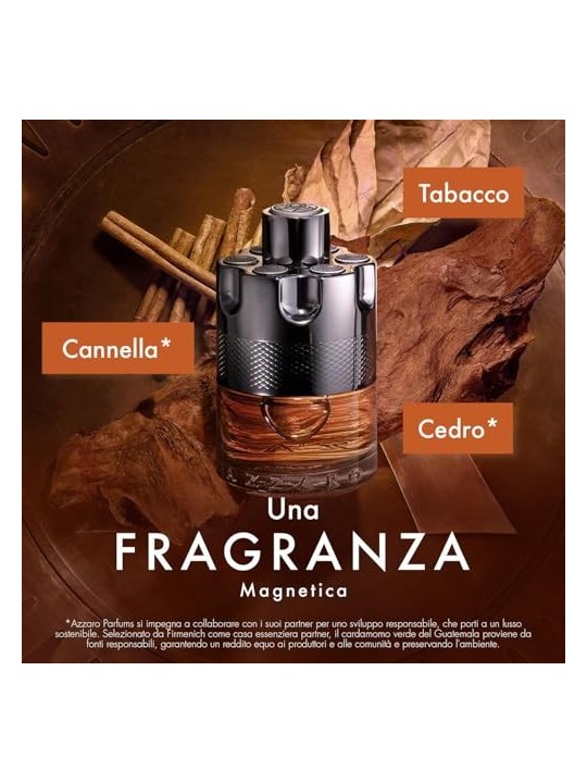 Azzaro WANTED BY NIGHT eau de parfum spray 100ml uomo