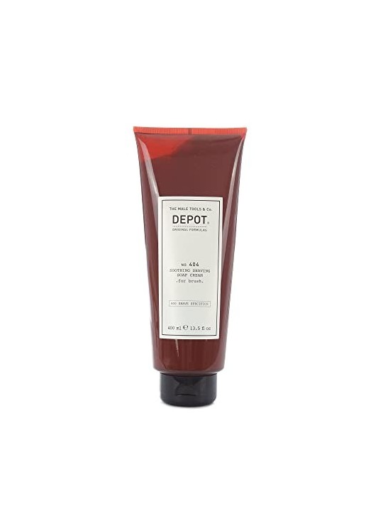 Crema da barba lenitiva Depot 400 con allantoina 400ml donna
