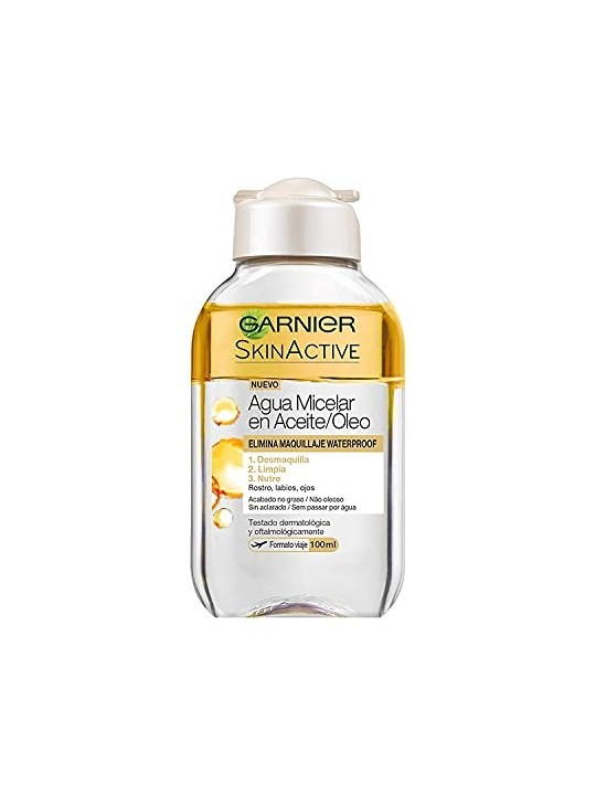 GARNIER SKINACTIVE ACQUA MICELLARE olio resistente allacqua 100ml donna