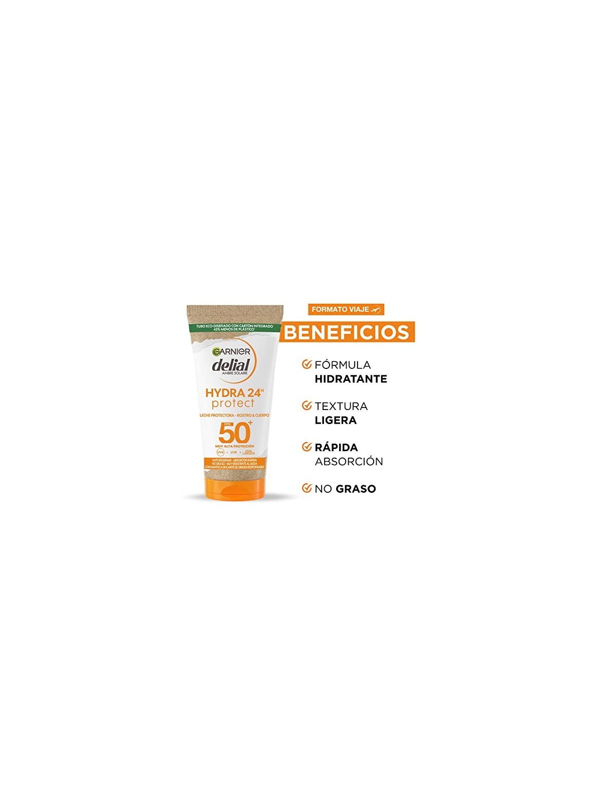 Garnier LATTE PROTETTIVO ultra pratico SPF50 50 ml Unisex