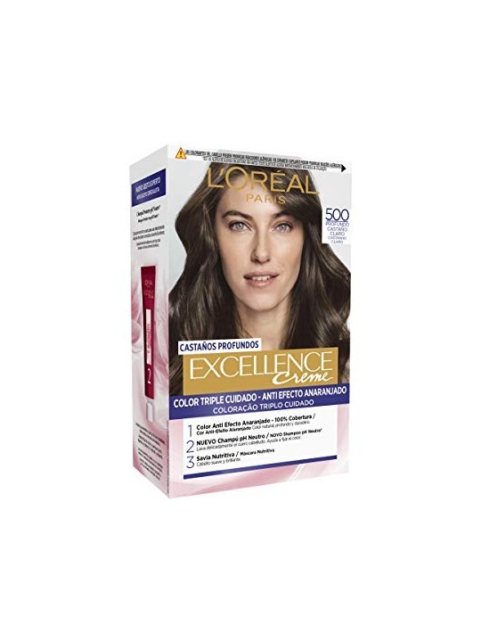Tinta per capelli L'Orï¿½ï¿½al Paris EXCELLENCE BRUNETTE - 500 mL: vera luce marrone