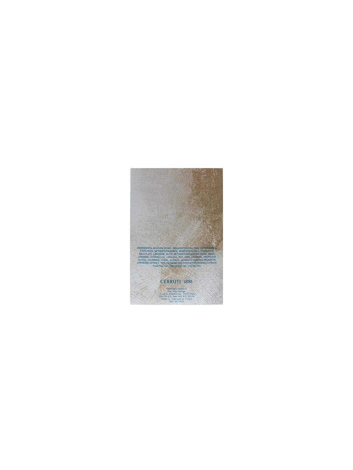 Cerruti 1881 Essentiel eau de toilette uomo 100ml