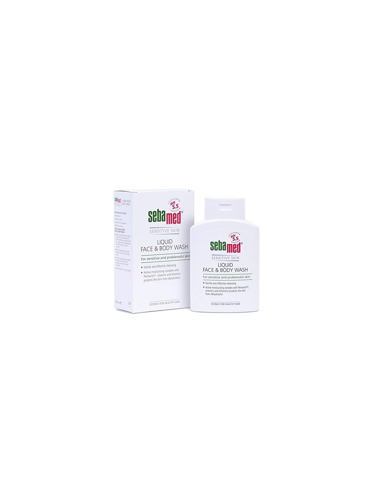 Detergente liquido classico per viso e corpo donna 200ml
