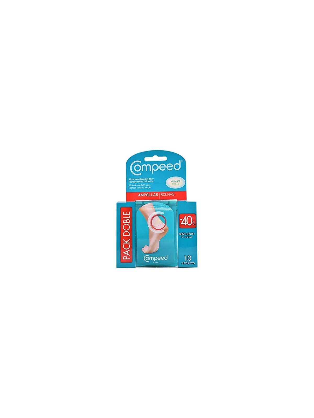Compeed Medium Vesciche 5 Cerotti Unisex