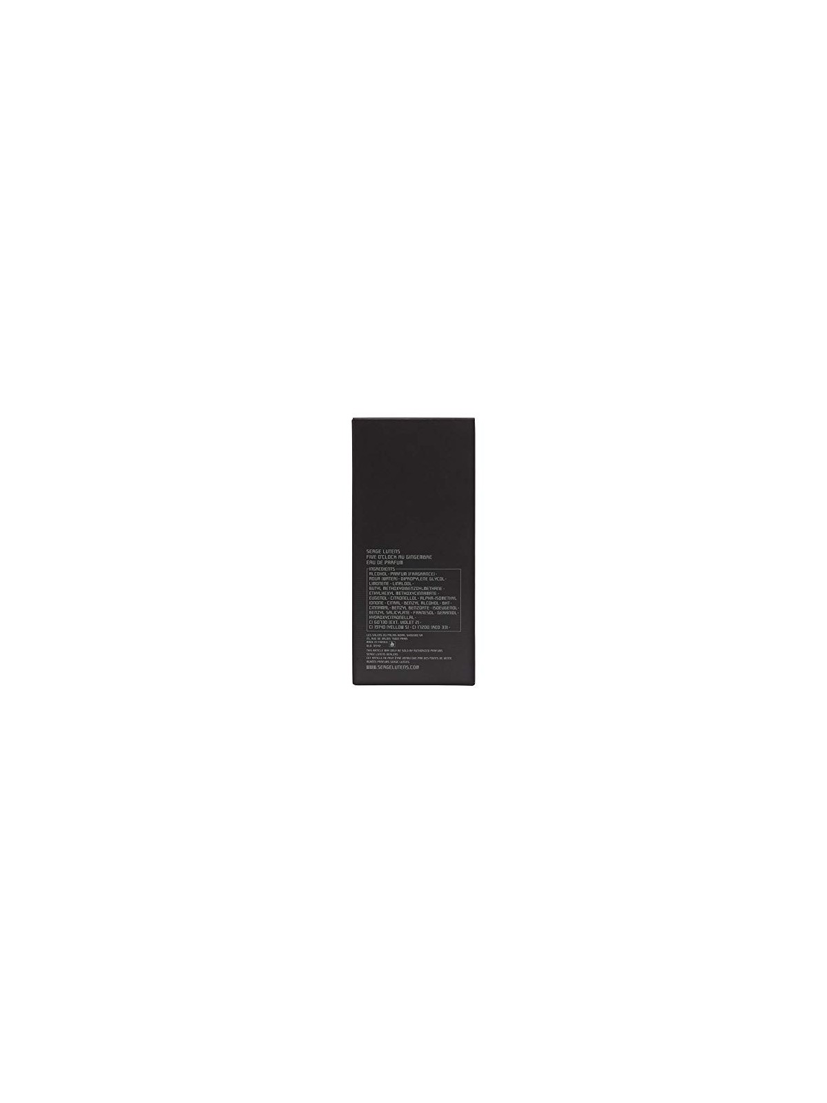 Serge Lutens Cinque in punto Au Gingembre eau de parfum unisex 50ml