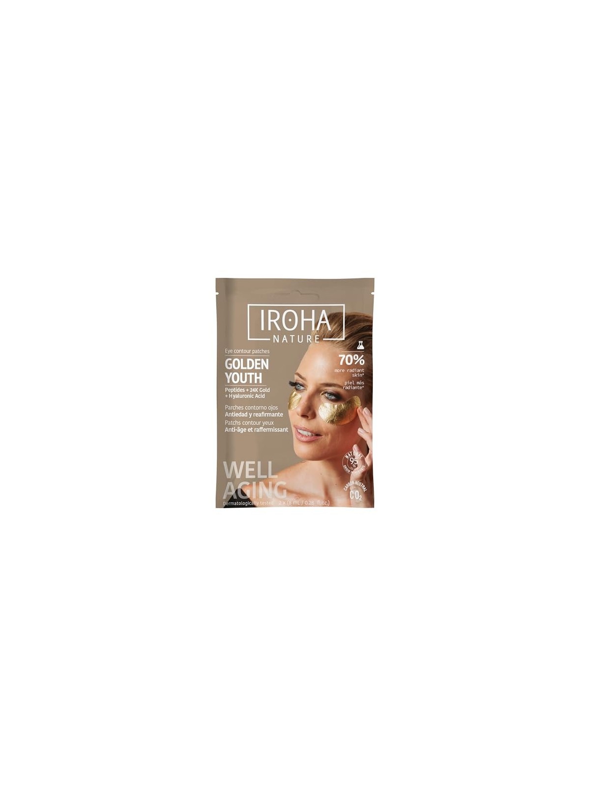 Iroha GOLD Eye Patches with Extra Firming Effect