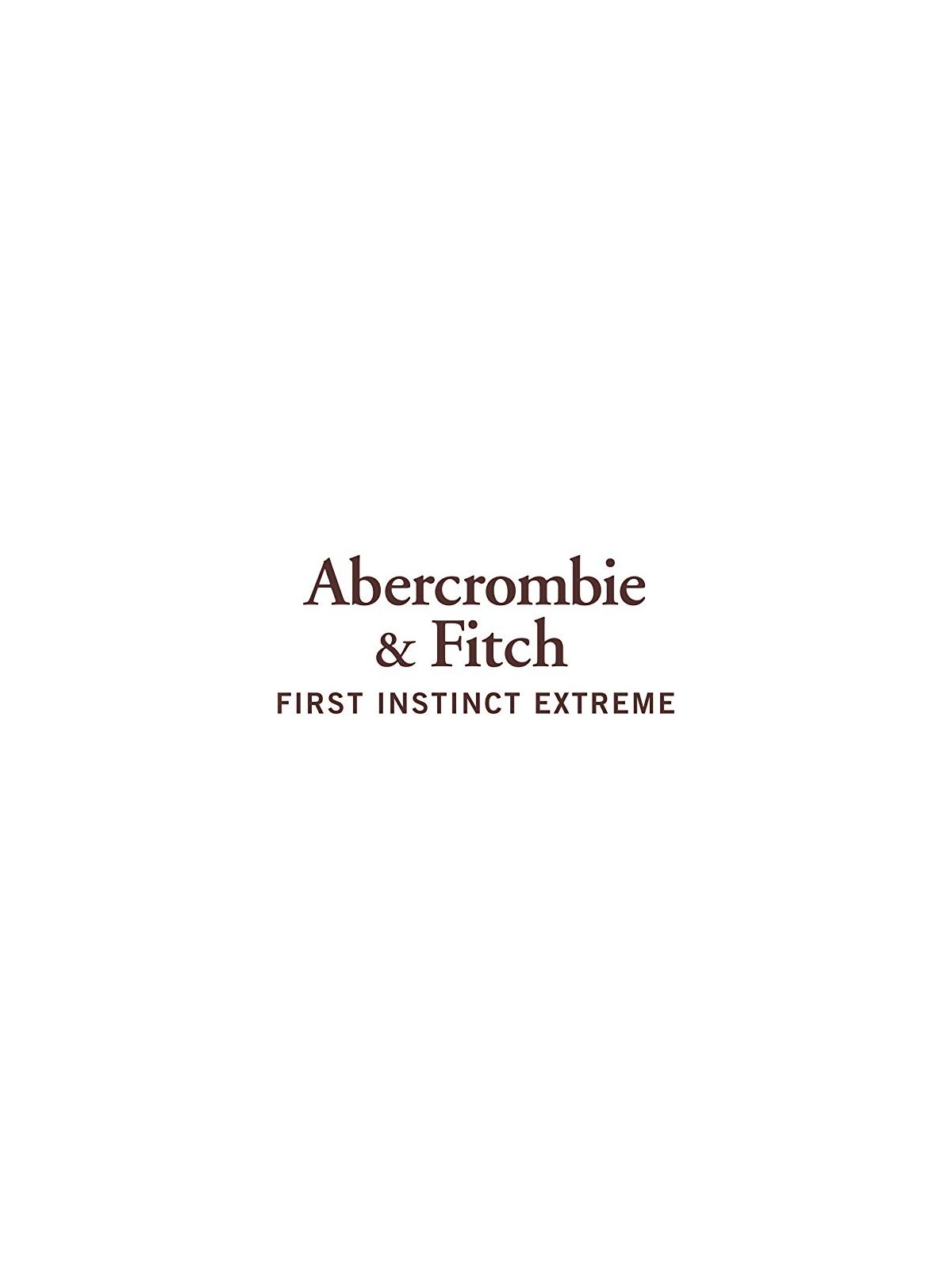 Abercrombie & Fitch First Instinct Extreme Eau De Parfum 100 ml (man) Abercrombie & Fitch www.essenzetotalstyle.com 