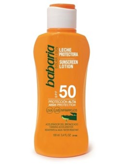 Babaria Lozione Solare con Aloe Vera Spf50 100ml unisex