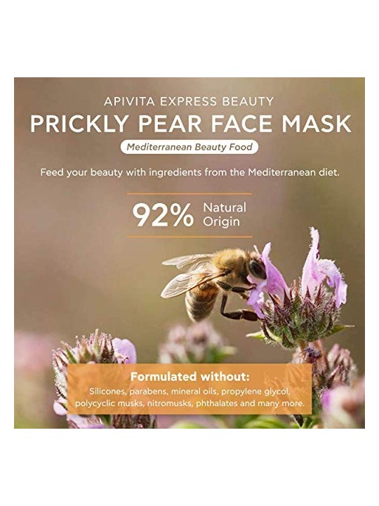 Apivita Express Beauty Face Mask Set 16ml 2x8ml - Prickly Pear